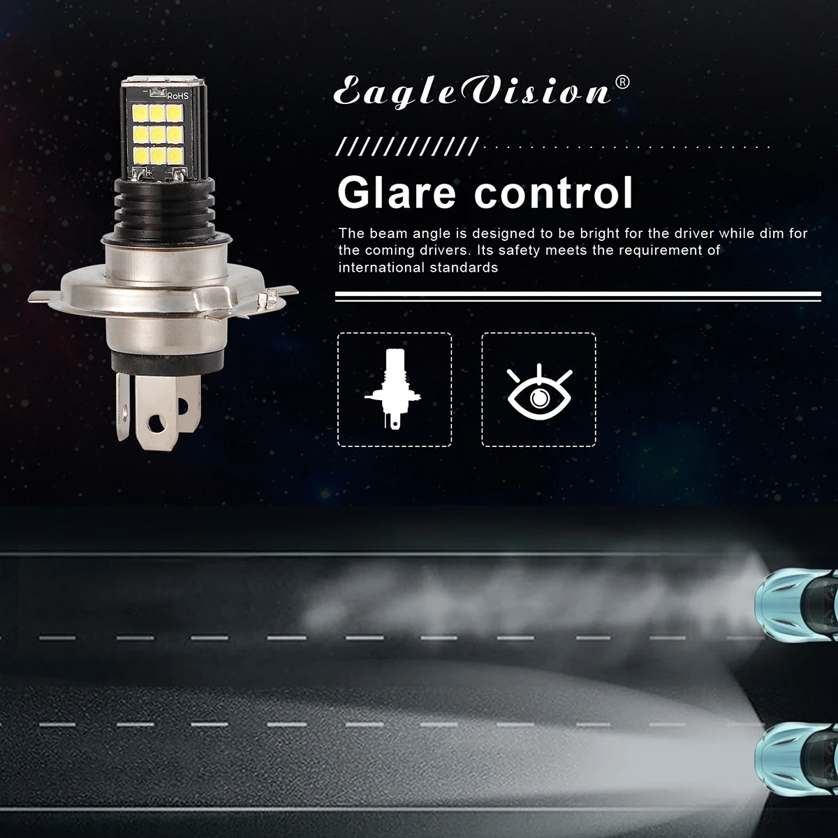 2 шт. P13W H16 H8/H9/H11 H7 H4 Led 9006 9005 туман светильник s лампы 3030SMD 2400LM 6000K белый Автомобильный фар дальнего света авто светодиодный светильник 12V 24V