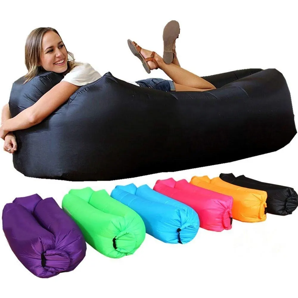 Диван спальный мешок открытый пляжный ленивый надувная кровать открытый портативный воздушный диван кресло современный диван для отдыха