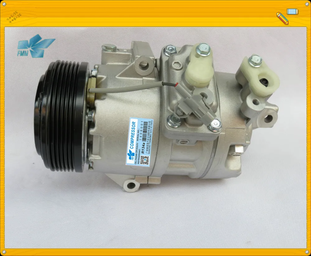 Авто CSVE14 OEM#95201-76KA0 ac компрессор для SUZUKI Grand Vitara 2,5