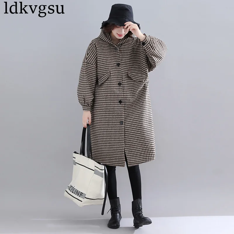 Laine Manteau Nouvelle Automne 2018 breasted Mode Vestes V147 Loisirs Khaki Femelle Dames Lâche Longue Hiver Femme Single Pardessus Section RXzRHyqwS