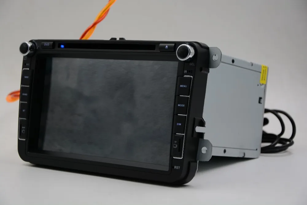 Excellent 8 inch Vw Vollkswagen Passat Golf Jetta Polo Tiguan carro DVD of navigation GPS com Canbus 2 din android(optinal) car Russia PC 3