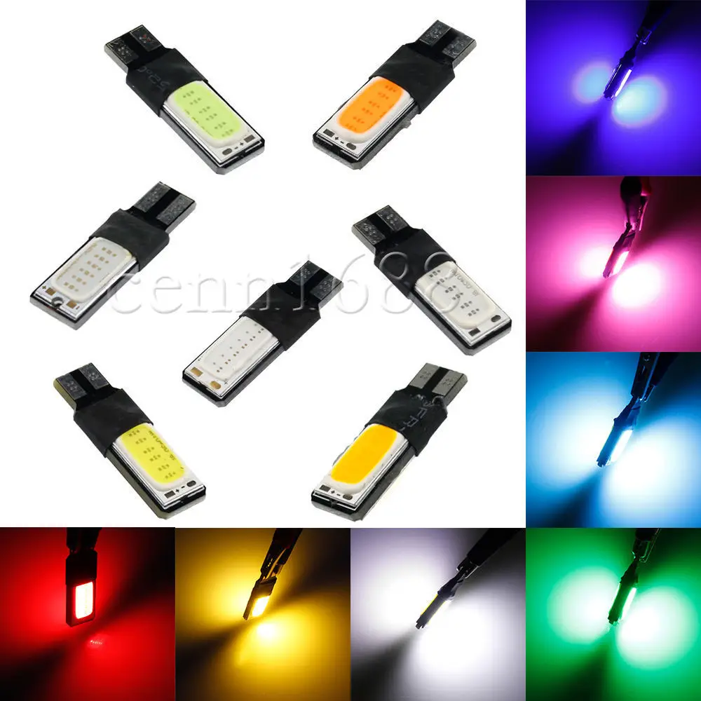 30X T10 LED 194 168 W5W Высокое качество COB Внутреннее освещение для парковки Резервное