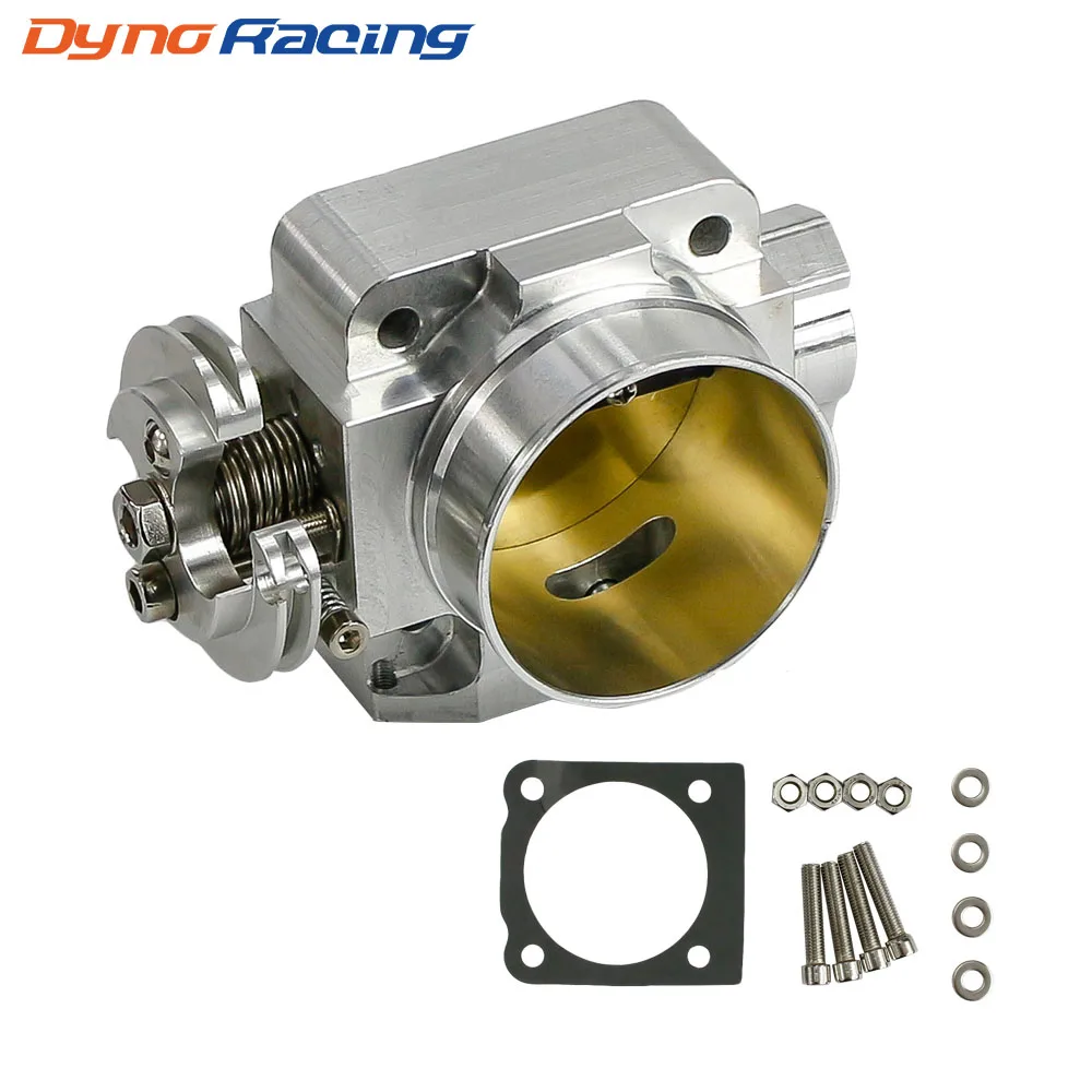 70mm THROTTLE BODY For Mitsubishi Evo 4 5 6 Uprated Racing Billet Throttle Body BX100856-SL | Автомобили и мотоциклы