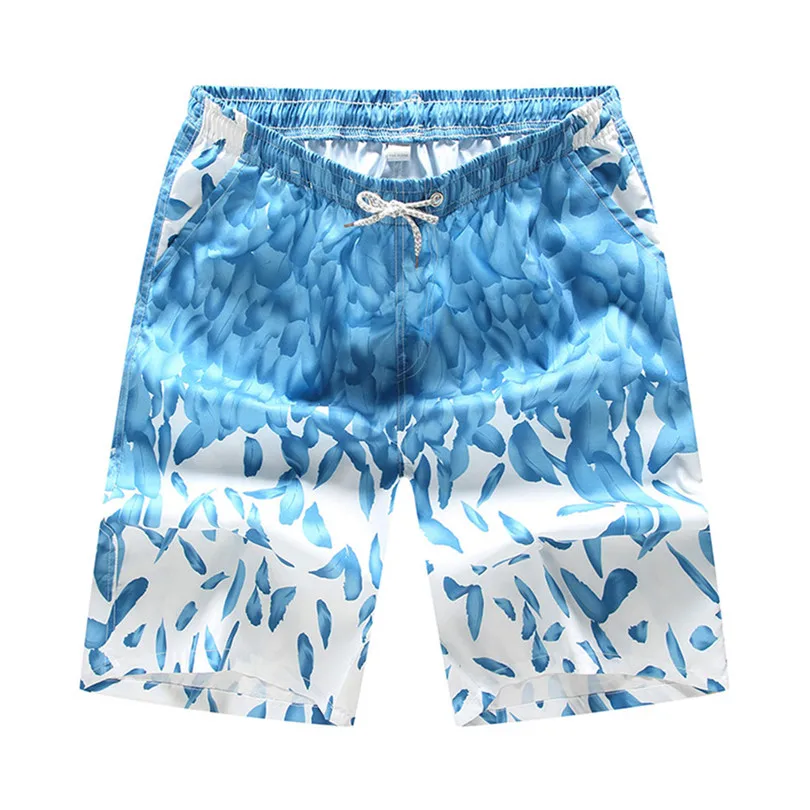 New Summer Briefs Fast-drying Men's Color Shorts Swimming Beach Shorts Flower Surfboard Shorts Swimming Suits  #4A01 (8)