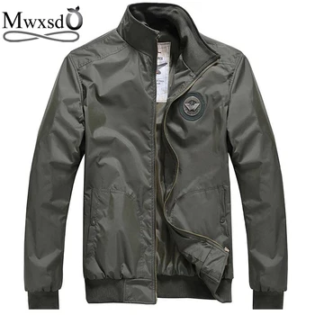 

2019 brand men's spring army pilot flight jacket men casual military air force jacket windbreak jacket chaqueta jaqueta