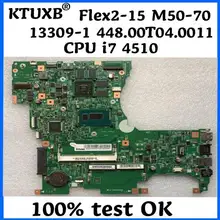 13309-1 448.00T04.0011 материнская плата для lenovo FLEX2-15 ноутбук материнская плата Процессор i7 4510u GT840M HM87 DDR3 тесты работы