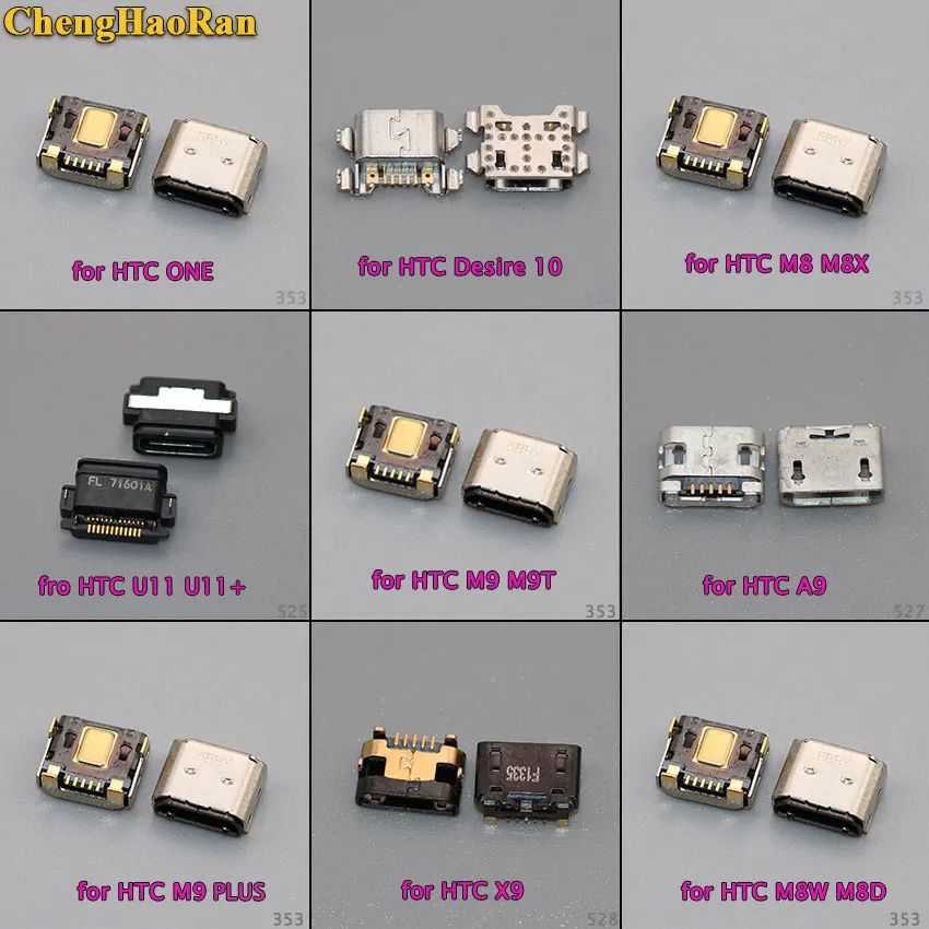 ChengHaoRan Micro USB разъем порт зарядки для HTC Aser 10 pro U11 A9 X9 ONE M8 M8X M9 M9T M8W M8D | Обустройство