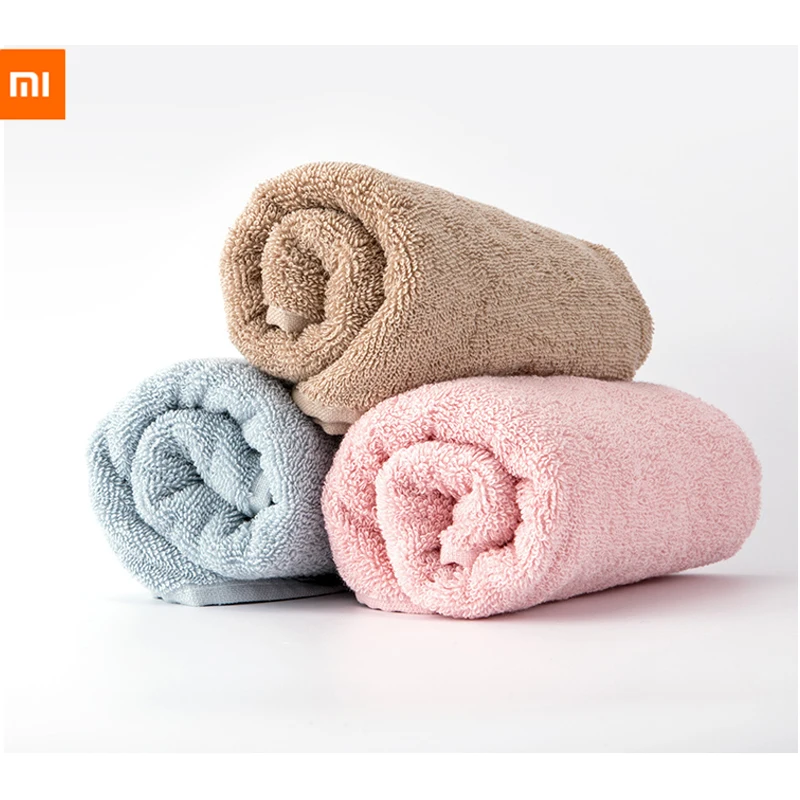 Xiaomi Jordan&Judy Towel Cotton Strong Water Absorption Sport Bath Wash Soft Durable Skin-friendly Facecloth 33*70 CM