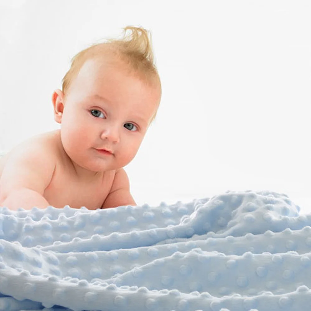Детская коляска для новорожденных одеяло с двойным прессованием ковер для отдыха кондиционер одеяло для новорожденных термальное мягкое