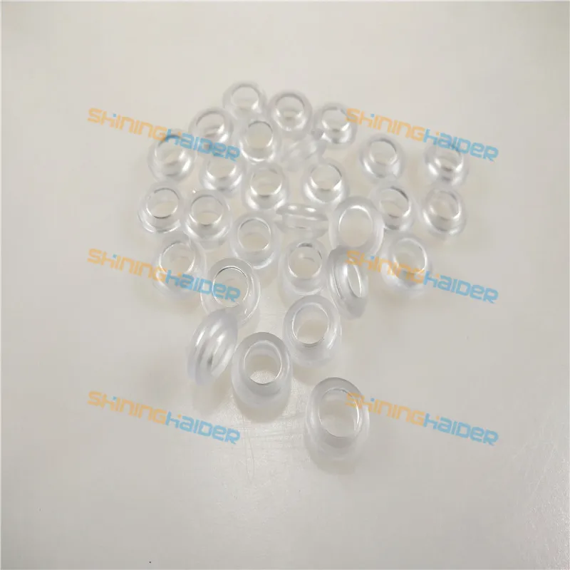 1000PCS inner diameter 10mm transparent PVC grommets PVC cable protector