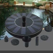 7 V 200L/h 0,75 mSolar Набор для полива фонтанов мощность Солнечный насос бассейн пруд погружной водопад плавающая солнечная панель фонтан воды