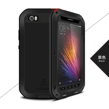 For Xiaomi Mi5 Metal Cover LOVE MEI Waterproof Shockproof Dirtproof Aluminum Cases for Xiaomi mi5 pro mi 5 M5 with Gorilla Glass