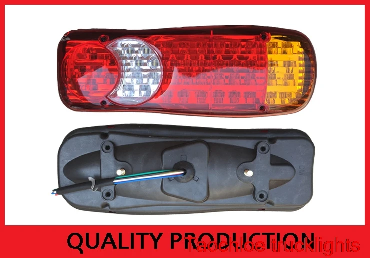 2x12 v 24 V авто грузовик светодиодный стоп сигналы задний фонарь хвостовой