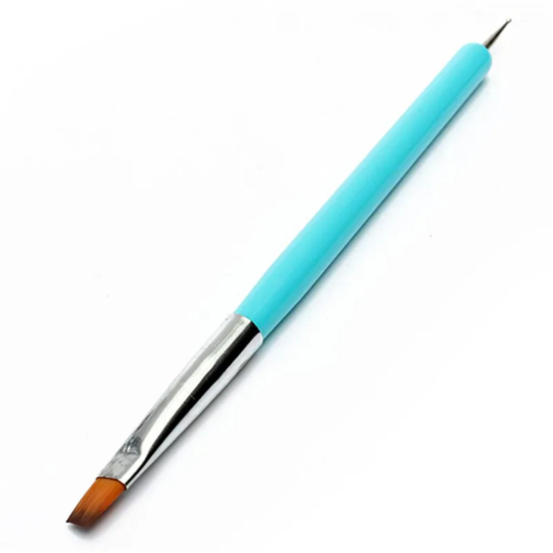 2 Ways Nail Art Pen Painting Dotting Acrylic UV Gel Polish Brush Liners Tool Nail Polish