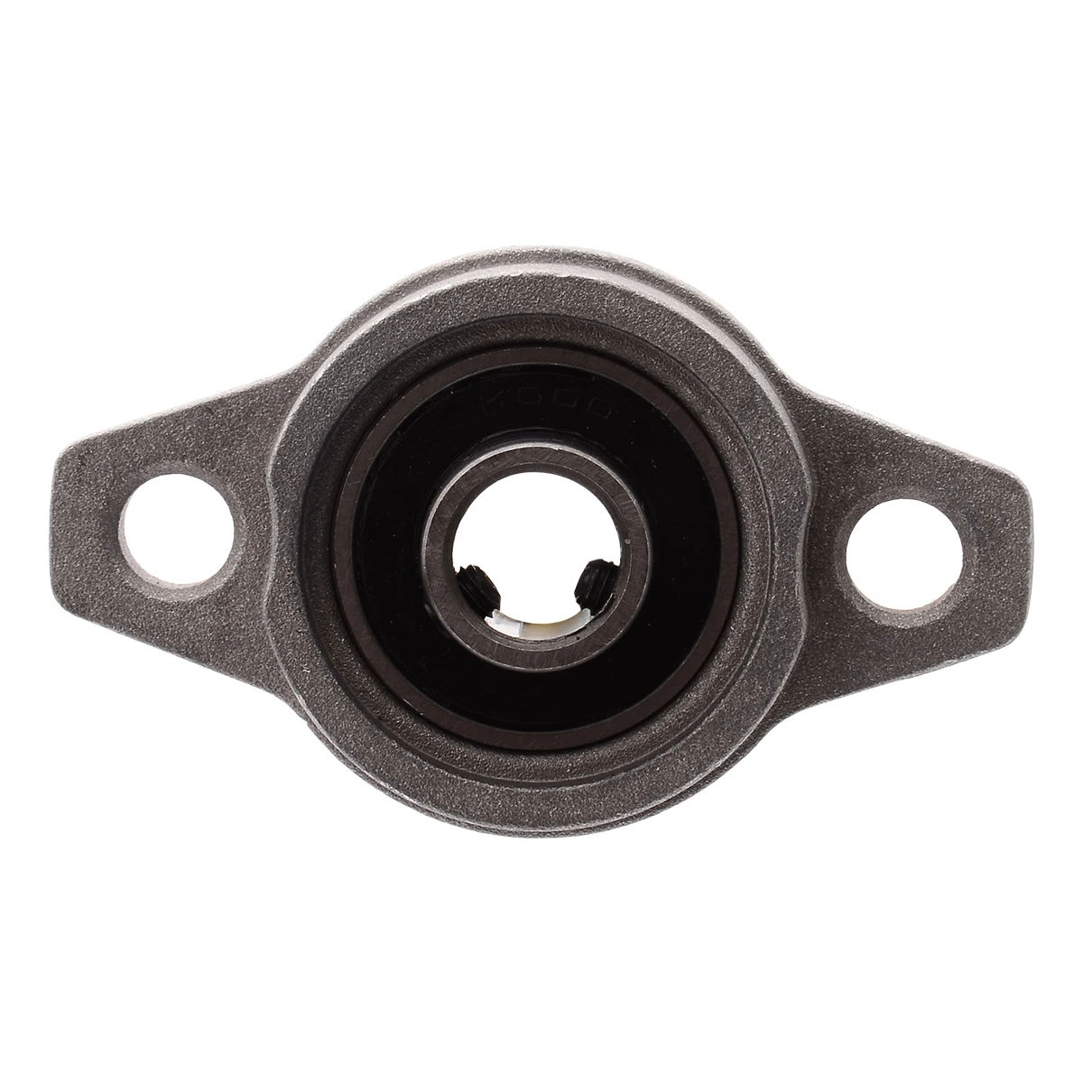 2pcs 10mm Boring KFL000 Zinc Alloy Flange Pillow Block Bearing Mounted Block Cast Housing Self-aligning Hardware Shafts