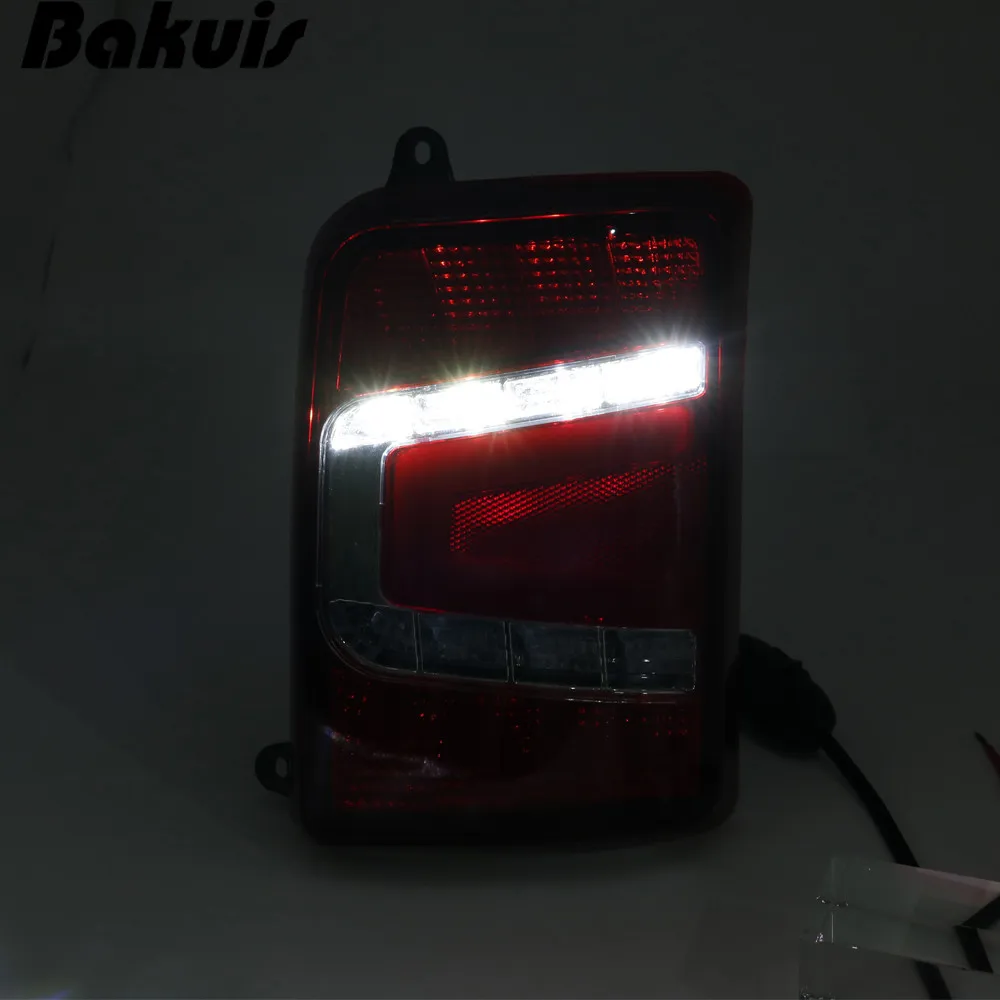 Дешево Для Лада Нива 4X4 1995 светодиодный задний фонарь с ходовым поворотным сигналом PMMA ABS пластик функциональные аксессуары Тюнинг Автомобиля