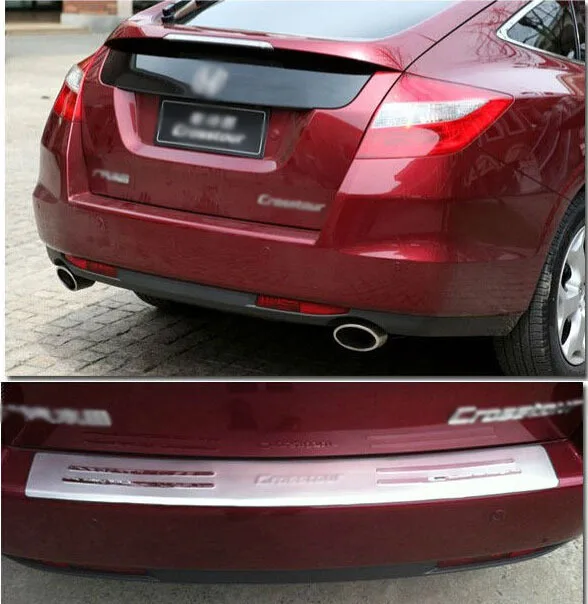 Free shipping EMS Rear Door Bumper/Protector Plate Steel Cover Trim 1PC