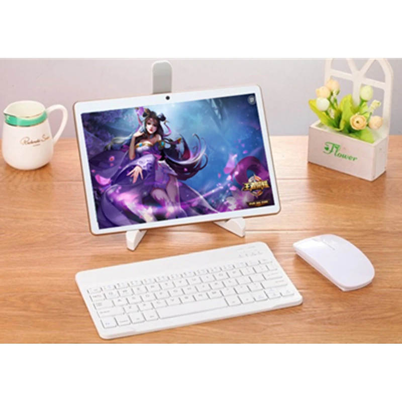 

10.1 Inch Android 7.0 Tablet PC 4K 2.5D screen 4G Phone Call Tablets Dual SIM Card Dual frequency 5G WIFI GPS Bluetooth Tablet