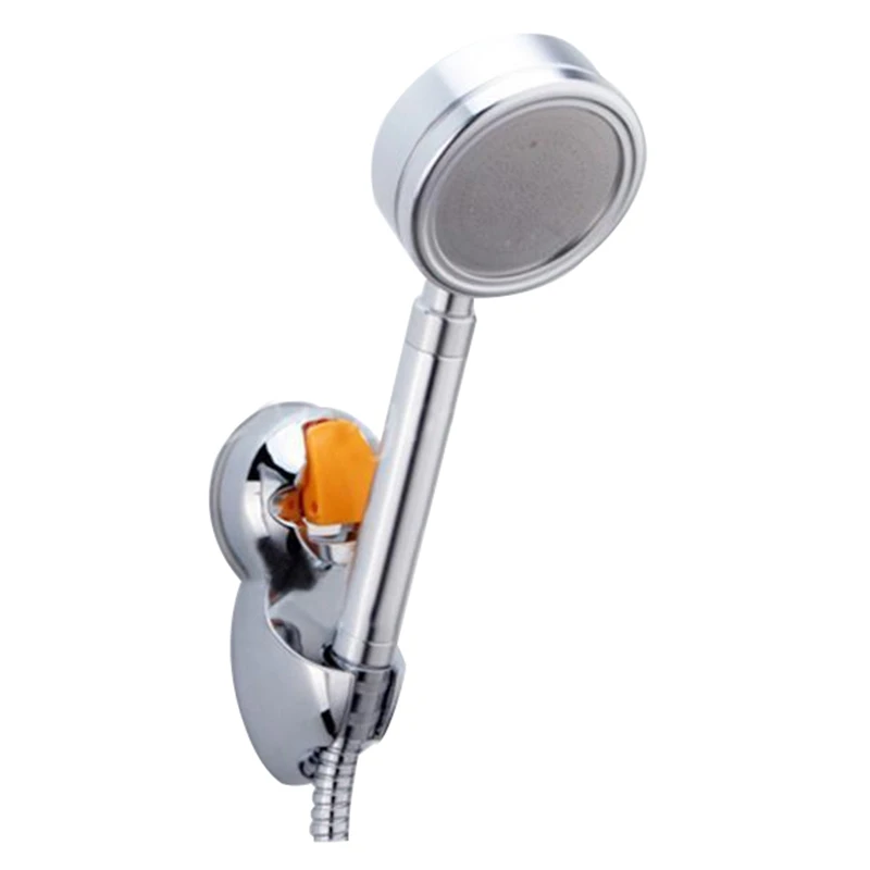 Buy Adjustable Universal Sprinkler Base Plastic Shower Head Holder Suction Cup