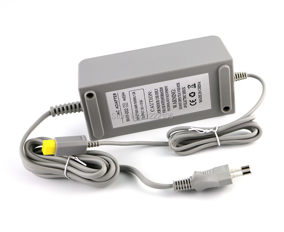ChengChengDianWan ЕС Plug AC блок питания зарядное устройство адаптер зарядное устройство для nintendo для wii U 100-240 В AC 15 в 5A адаптер для кабельного шнура
