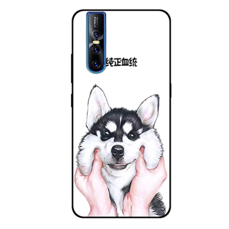 Чехол для VIVO V15 Pro силиконовый мягкий чехол задняя крышка для VIVO V 15 Pro милые Мультяшные узорчатые телефонные чехлы VIVOV15 Pro Coque