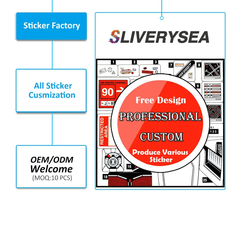 

Custom Stickers Car Styling Die Cut Personalized Vinyl Decal Bumper Sticker Customized Car Wrapping Car Sticker Design