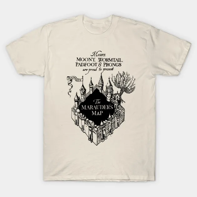 

Harry shirt The Marauder's Map T-Shirt potter shirt