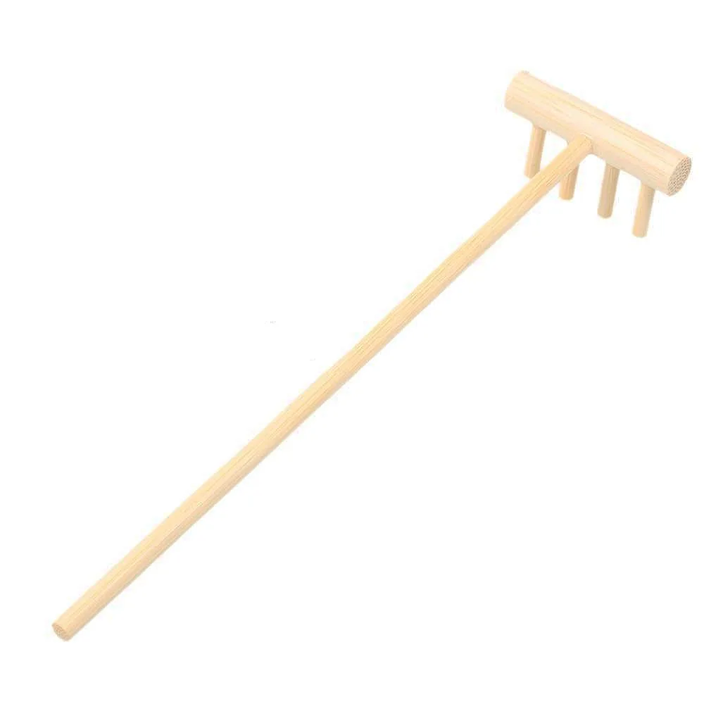 5 Style Mini Bamboo Rake for Zen Garden Sand Tabletop Meditation Feng Shui Decor