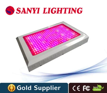 

900w led grow lights full spectrum 300x3w plant grow lights for Greenhouse Hydroponics Systems free shipping to Russia