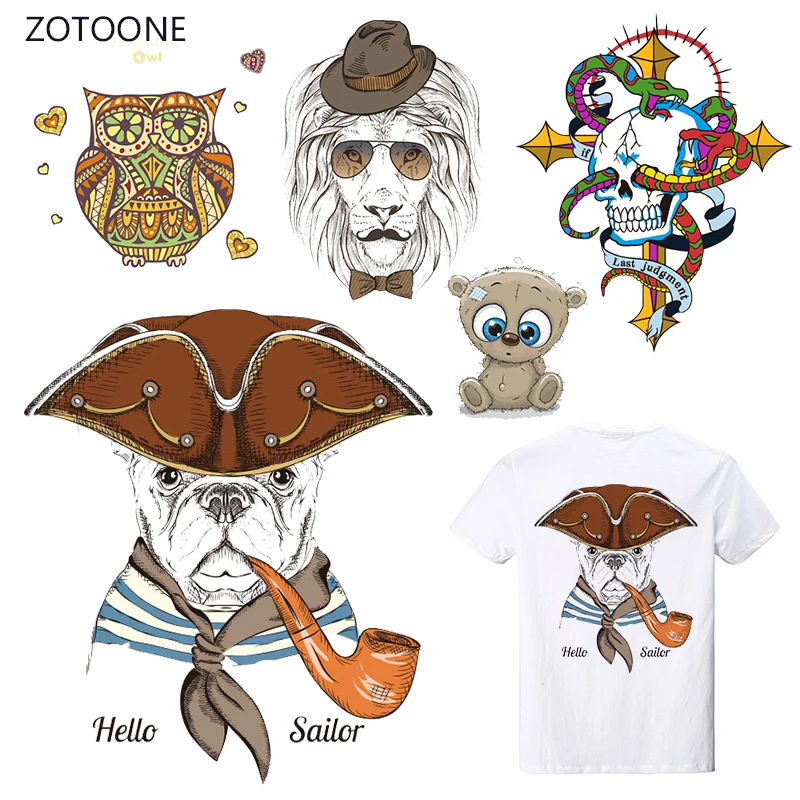 

ZOTOONE Cowboy Iron on Transfer Patches on Clothing Diy Stripes Patch Heat Transfer for Clothes Decoration Sticker Accessories G