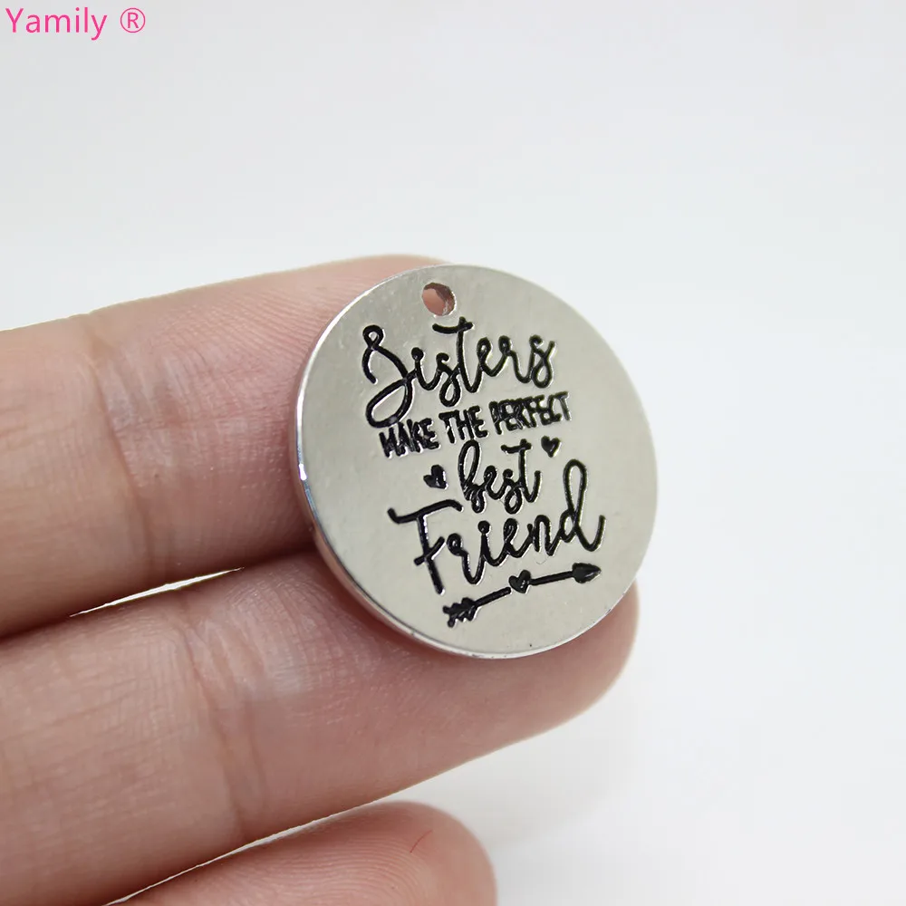 8 шт. фотоподвеска Родители 22 мм|sister charms|best friend charmsfriend charms |