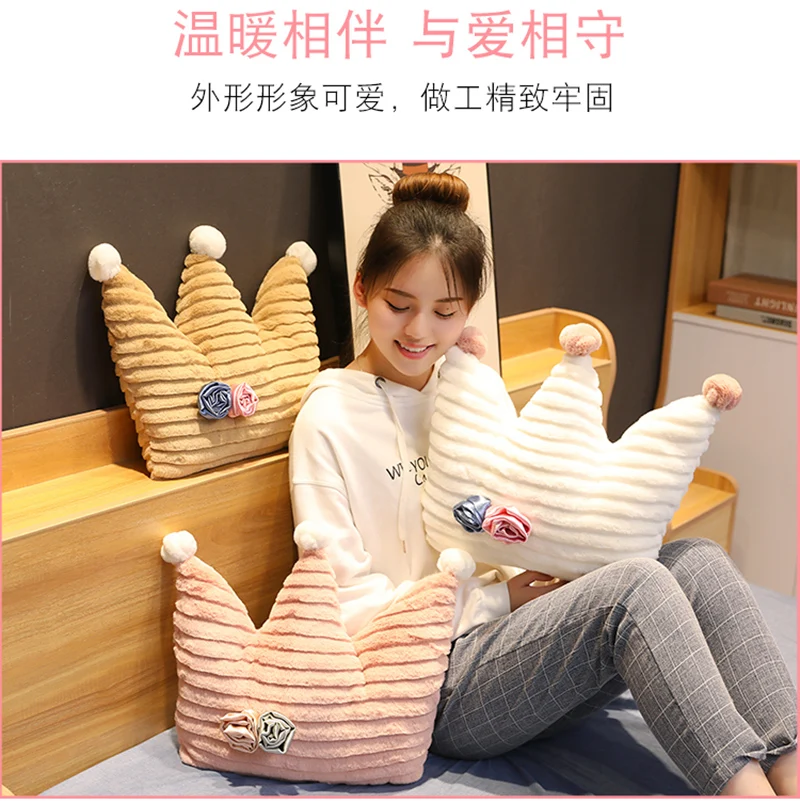 Coroa de Pelúcia Crianças de Pelúcia Sofá de Casa Decoração de Aniversário das Meninas Rosa Travesseiro Branco Star Throw Pillow Almofada Lua Bebê Macia Presente 11 High Quality Brinquedos e hobbies