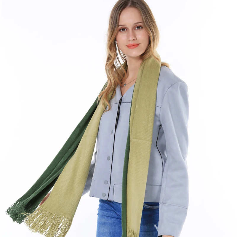 2016-Fashion-Gentlemen-Winter-Warm-Solid-Tassels-Scarf-6-colors-Women-Bicolor-Patchwork-Male-Shawl-Cable (4)