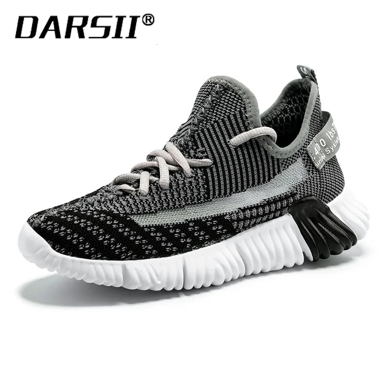 

DARSII Women Sports Shoes Breathable Casual Yeezys Shoes Woman Comfortable Ladies Sneakers Platform Yeezys Air 350 2019 Black 37