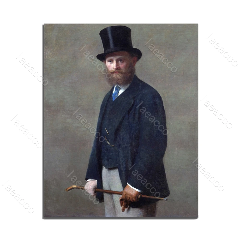 Hot Sale European Gentleman Portrait Collection Canvas Wall