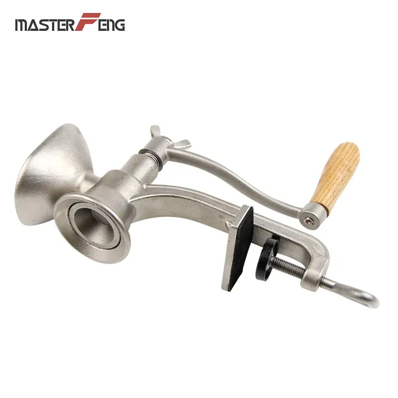  Manual Poppy Seeds Mill and Grain Mill Classical Table Mounted Corn Spice Mill Nut Grinder