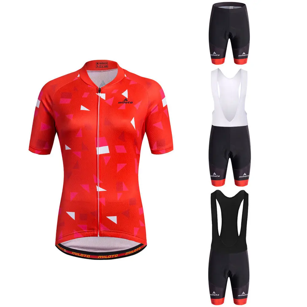 2017 Women's Cycle Jersey Set Ladies Road Bike Clothing Cycling Kit MTB