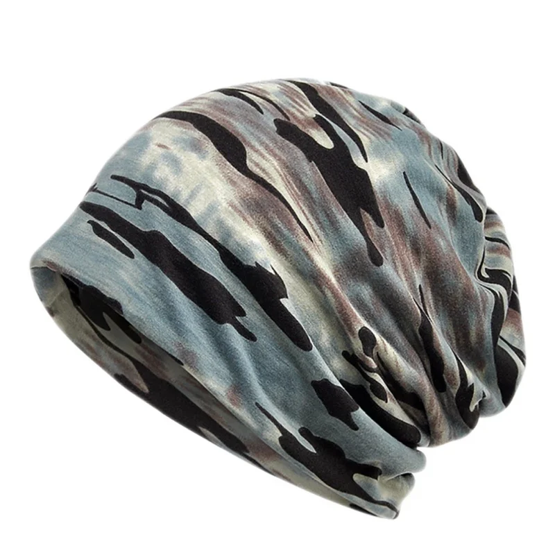Beanies Cap Scarf Women Men Style Sunshade Breathable Stretch Sun Hat Neck Warmer Head Wear