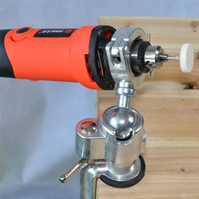 

Aluminum alloy electric grinder bracket Electric drill bracket multi-function variable grinder electric grinder Accessories