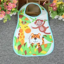 Мультяшные детские нагрудники, фартук с регулируемой тканью для кормления с длинными рукавами, аксессуары для малышей, милые животные, bavoir, для малышей