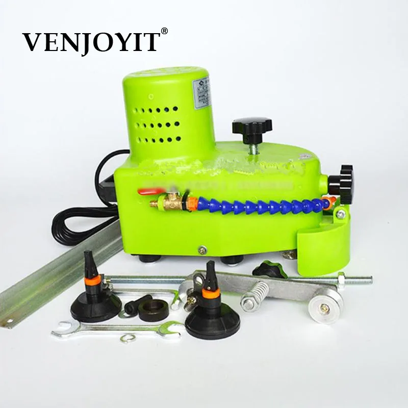 

Small portable glass grinding machine can grinding glass straight edge, round edge,hypotenuse tile edging machine 110V/220V