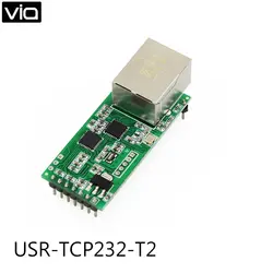 USR-TCP232-T2 Прямая Фабрика Ethernet модуль сети к серийному порту RJ45 к ttl сетевой порт USR-TCP232-T2
