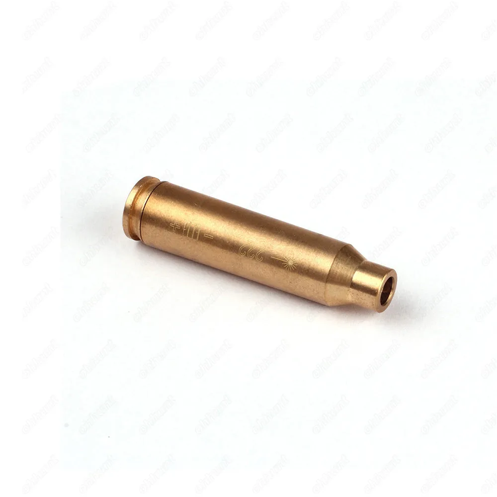 JouFou Tactical Accessories CAL 222 REM Cartridge Calibration Instrument Red Laser Boresighter Collimator  for Hunting Rifle (2)