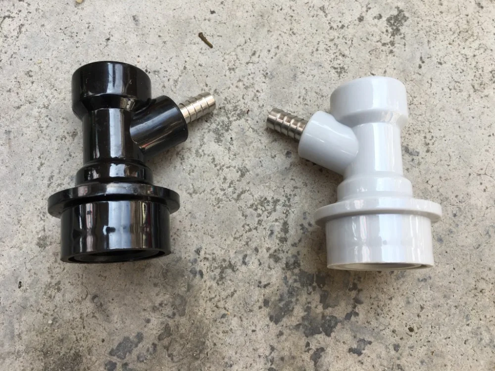 

Ball Lock Disconnect Gas IN Liquid OUT Barbed and Thread Coupler For Home brewing Cornelius Keg Connectors Beer Bar Tool