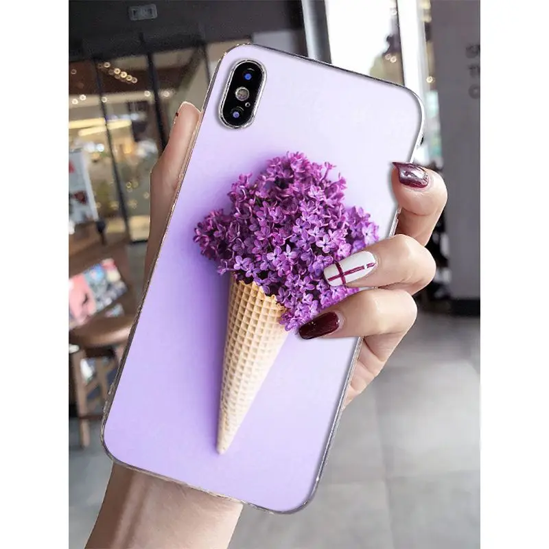 candy colors ice cream flowers
