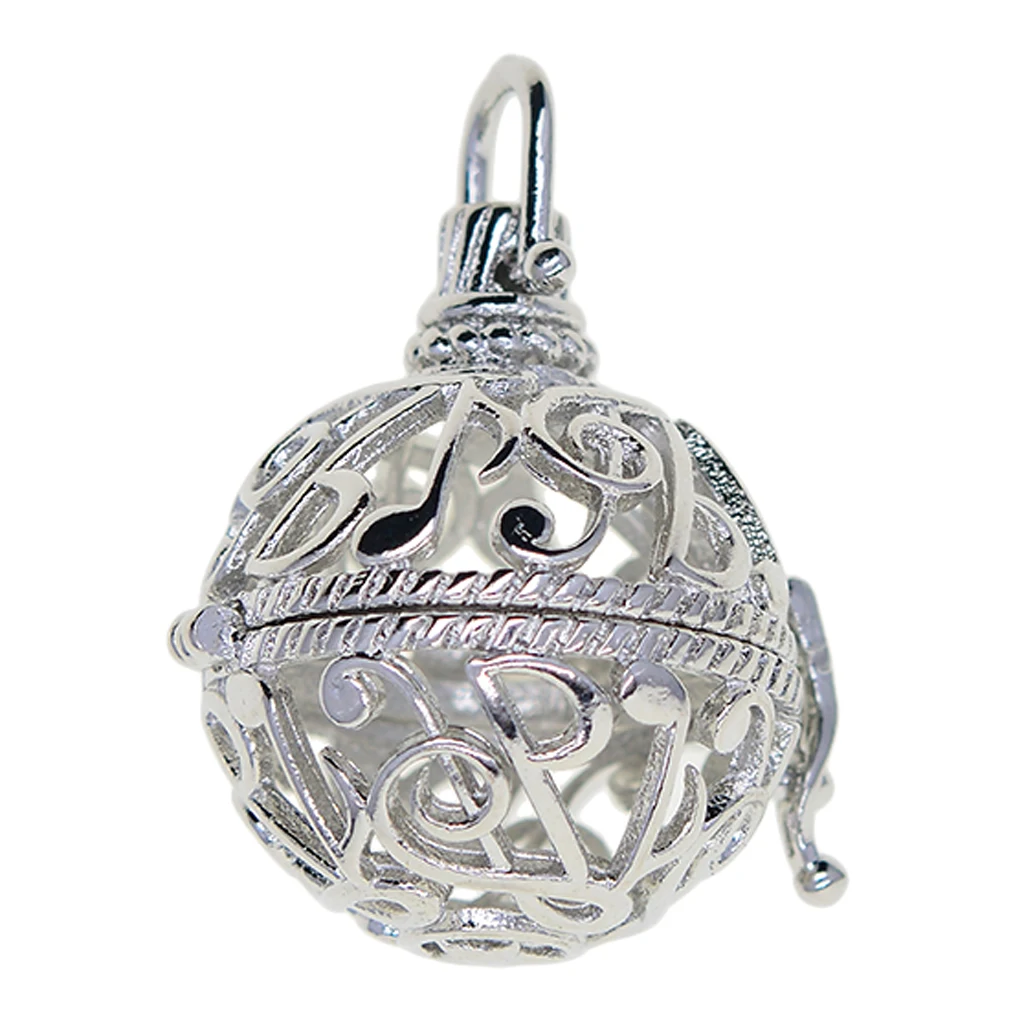 Blank Pearl Beads Cage Pendant Charms Memory Locket Pendants Settings for DIY Necklace Bracelet Earrings Jewelry Making