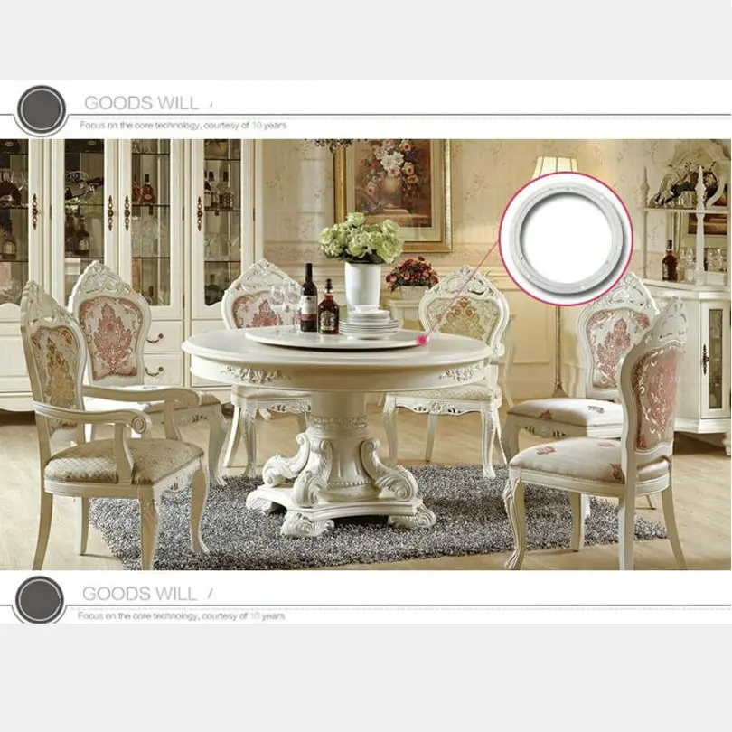 Furniture Hardware Accessories Lazy Susan Aluminum Swivel Plate_0002