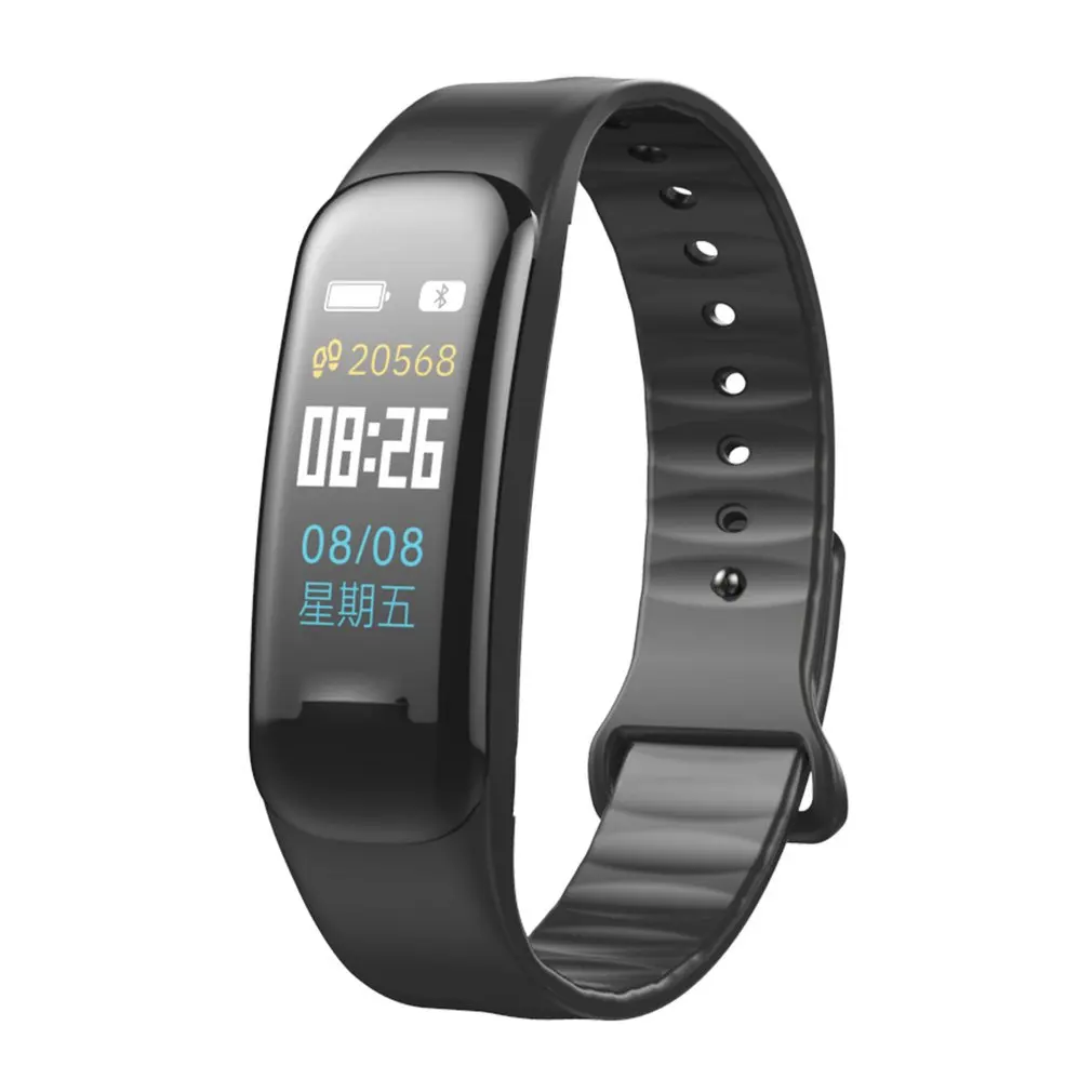

Screen Smart Bracelet Heart Rate Monitoring Step Counter Bracele Heart Rate Monitor Sport Pedometer for Android/iOS HOT SALE