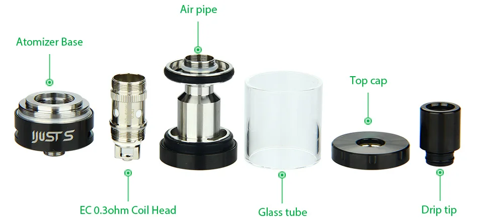 Eleaf iJust S Starter Kit - 3000mAh, Black
