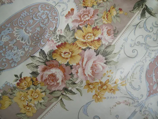 

Silk Flat Sheet 1pc Silk Bedsheet 100% Mulberry Silk Floral Color Printed Custom order is acceptable ls260716